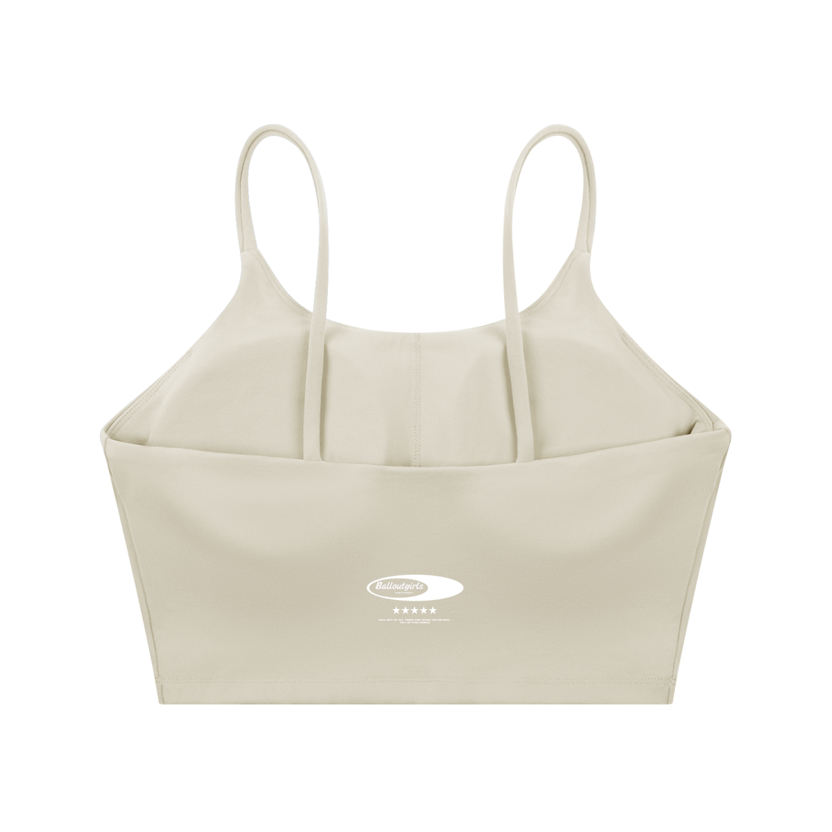 Balloutgirls Spaghetti Strap Sports Bra
