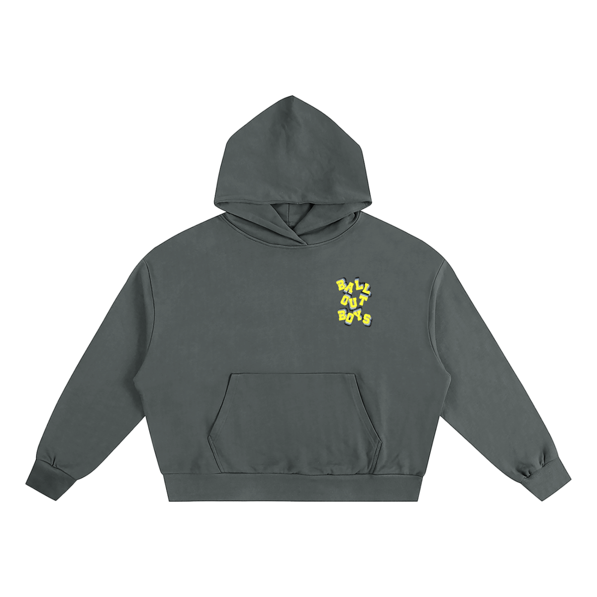 CraZy FOnT Oversized Hoodie