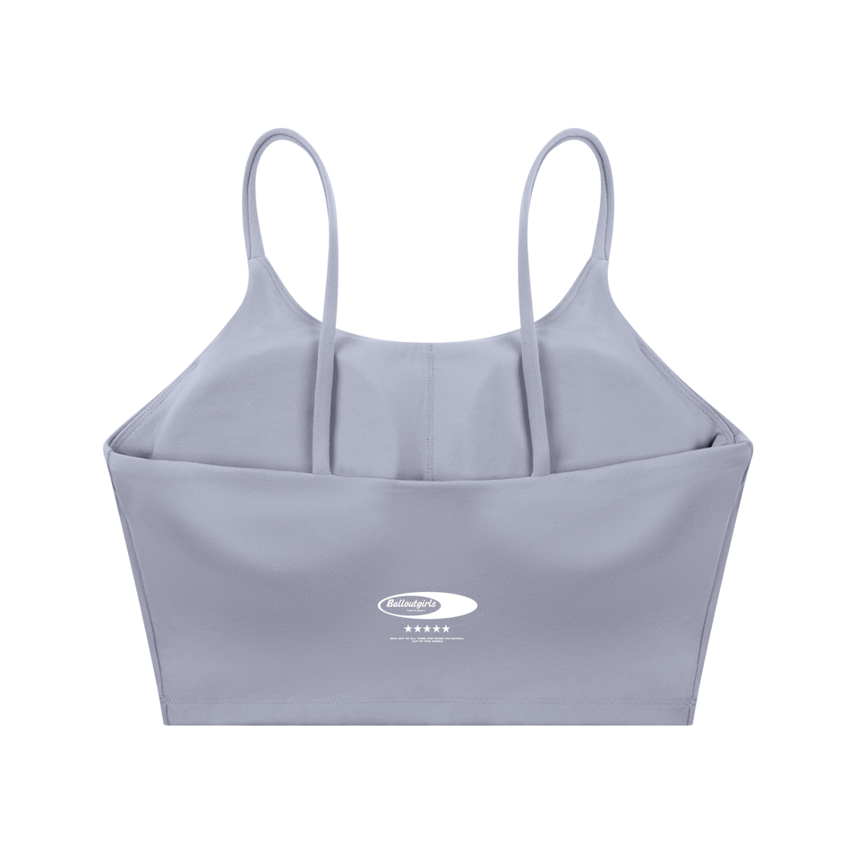 Balloutgirls Spaghetti Strap Sports Bra