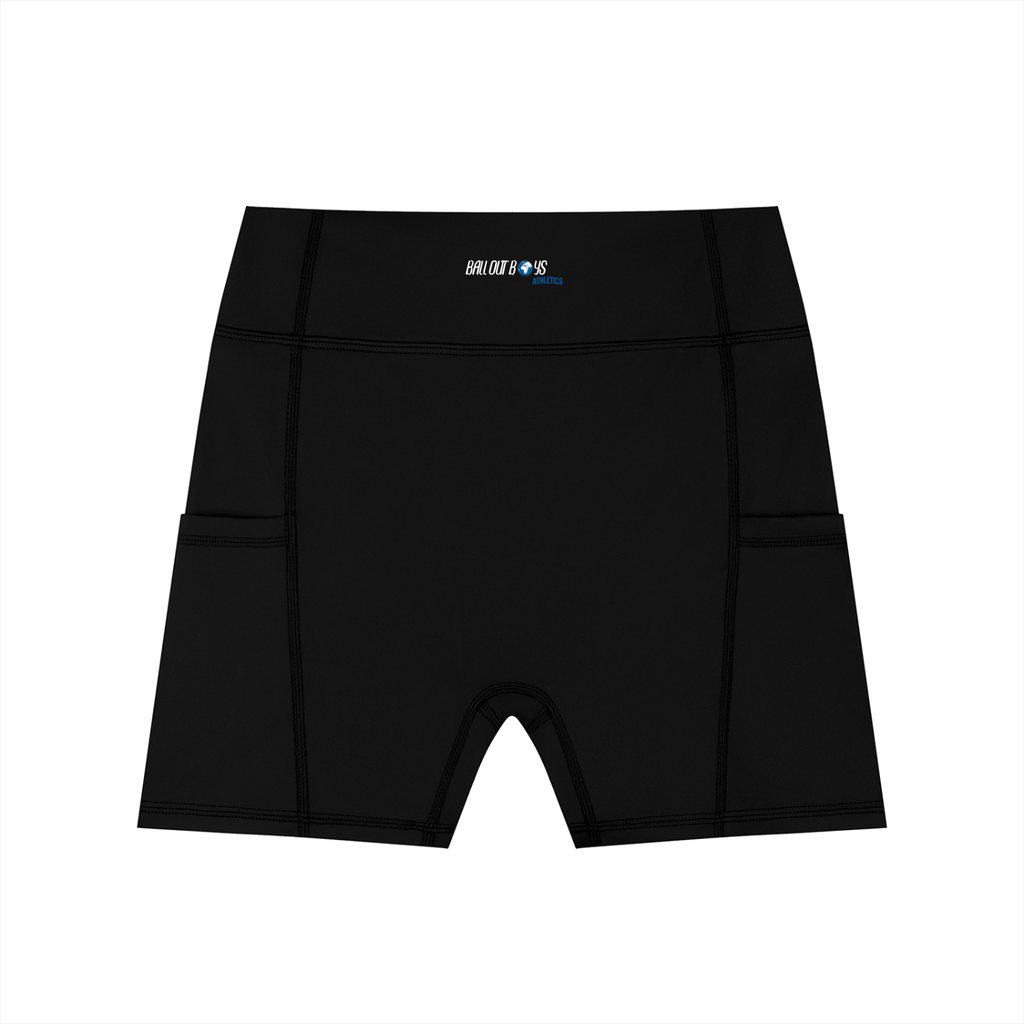 B.O.B.A High-Waisted Pocket Biker Shorts